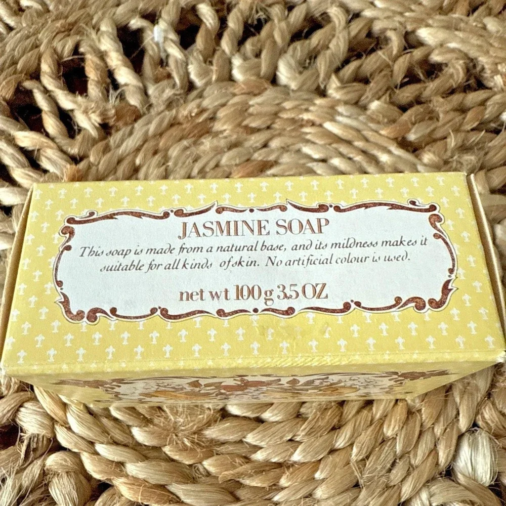 Vintage French‎ Jasmine Bath Bar Soap 3.5 oz Triple-Milled Sealed Discontinued